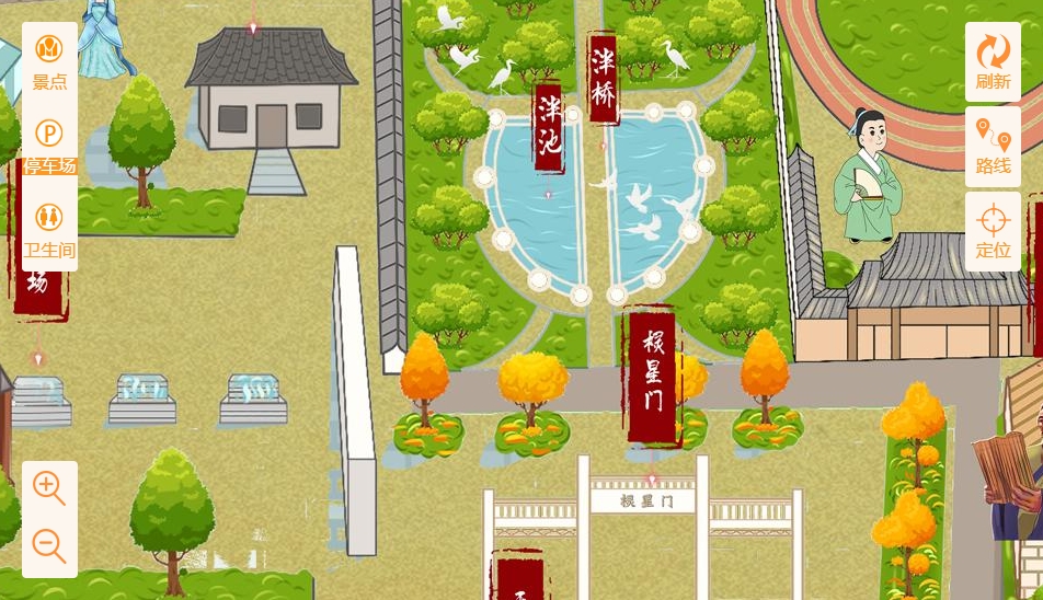 庐江手绘地图景区语音讲解导览系统：智慧景区建设的基石